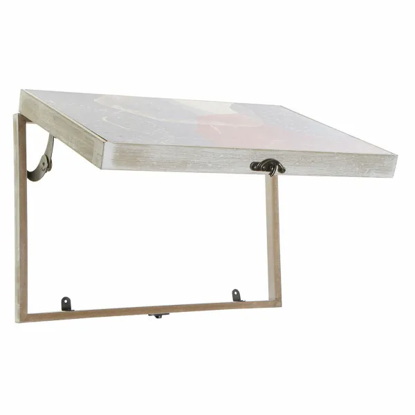 Шкаф для ключей DKD Home Decor Разноцветный Деревянный MDF 2 штук 46,5 x 6 x 31,5 cm