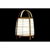 Galda lampa DKD Home Decor Balts Dabisks Bambuss 40 W 220 V 32 x 32 x 45,5 cm