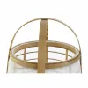 Galda lampa DKD Home Decor Balts Dabisks Bambuss 40 W 220 V 32 x 32 x 45,5 cm