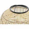 Stalinė lempa DKD Home Decor Juoda Metalinis Ruda Bambukas (36 x 36 x 37 cm)