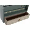 Universalus dėklas DKD Home Decor LD-181379 Žalia polipropileno Medžio MDF 30 x 9 x 17 cm (2 vnt.)