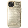 Guess Croco Collection - Case for iPhone 14 Plus (Gold)