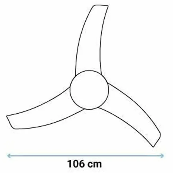 Laeventilaator Universal Blue MISTRAL 3042 60W (106 cm)