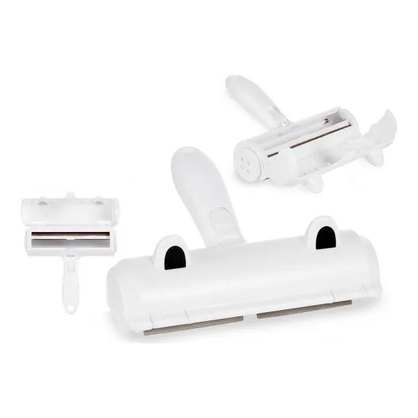 Hair removal brush Mascow White 19.5 x 8 x 21 cm 19,5 x 7,5 x 19 cm Rolling pin