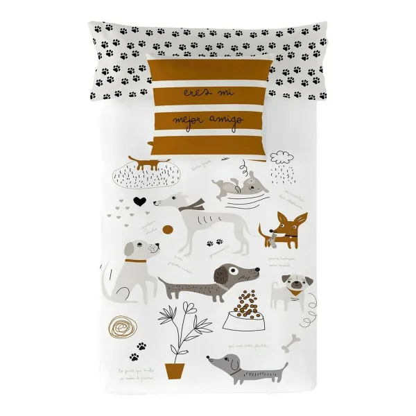 Šiaurės šalių viršelis Panzup Dogs Lova 150/160 (240 x 220 cm)