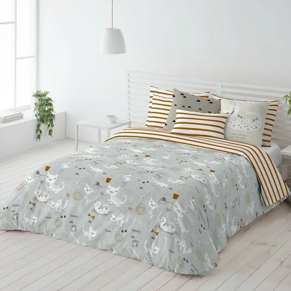 Šiaurės šalių viršelis Panzup Cats Lova 180/190 (260 x 220 cm)