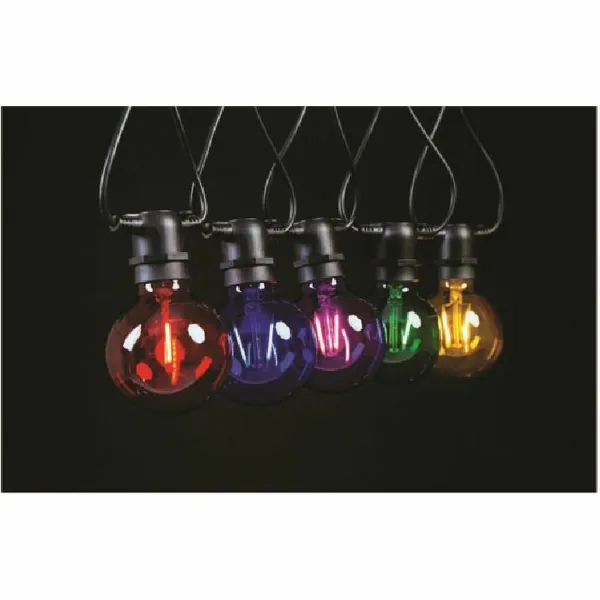 LED-valokranssi DKD Home Decor Monivärinen (850 x 7 x 13 cm)