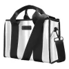 Case-Mate Mini Travel Tote Bag - Waterproof travel shoulder bag (Silver Chrome)