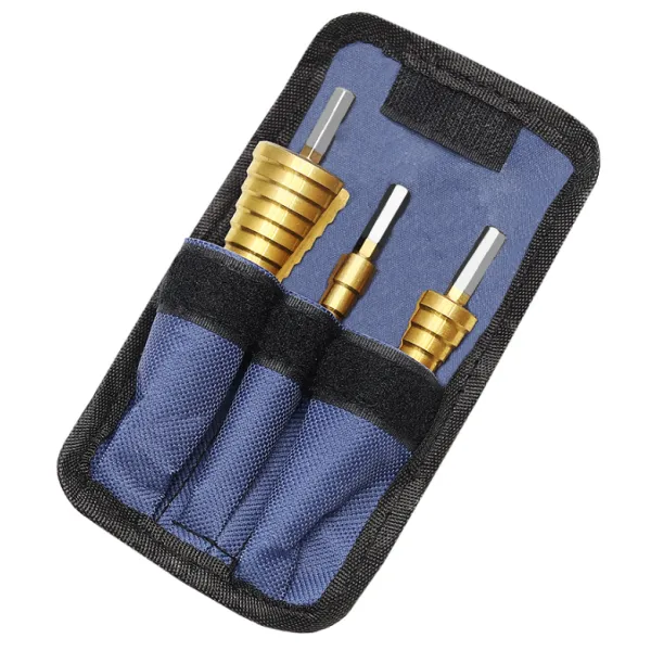Set of conical drills - 3 pcs.