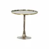 Вспомогательный столик DKD Home Decor Коричневый Позолоченный 51 x 51 x 51 cm