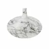 Mazs galdiņš DKD Home Decor Balts Bronza 51 x 51 x 51 cm