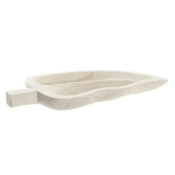 Centerpiece DKD Home Decor Brown Paolownia wood 48,5 x 21 x 5 cm