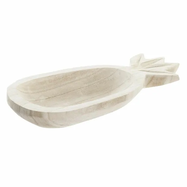 Декор для центра стола DKD Home Decor Коричневый Древесина павловнии 39 x 16 x 5 cm