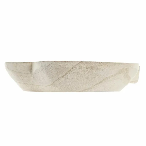 Puošmena DKD Home Decor Ruda Paulovnijos mediena 28 x 25 x 5 cm