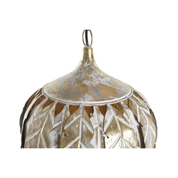 Pakabinamas apšvietimas DKD Home Decor Pilka 220 V 50 W (33 x 33 x 40 cm)