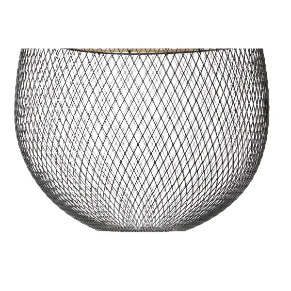 Потолочный светильник DKD Home Decor Чёрный Металл Коричневый 50 W 32 x 32 x 43 cm