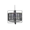 Pakabinamas apšvietimas DKD Home Decor Juoda Bambukas 50 W 40 x 40 x 35 cm