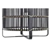 Kattolamppu DKD Home Decor Musta Bambu 50 W 40 x 40 x 35 cm