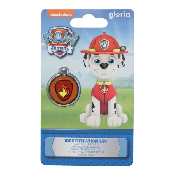 Kauluksen tunnistuskilpi The Paw Patrol Marshall Koko M