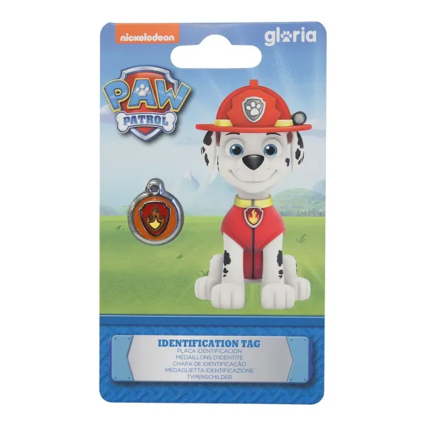 Kauluksen tunnistuskilpi The Paw Patrol Marshall Koko S