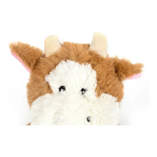 Soft toy for dogs Gloria Banjo Brown Polyester polypropylene Cow