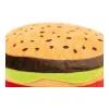 Soft toy for dogs Gloria Hamburdog Multicolour Polyester polypropylene Hamburger 14 x 6 cm