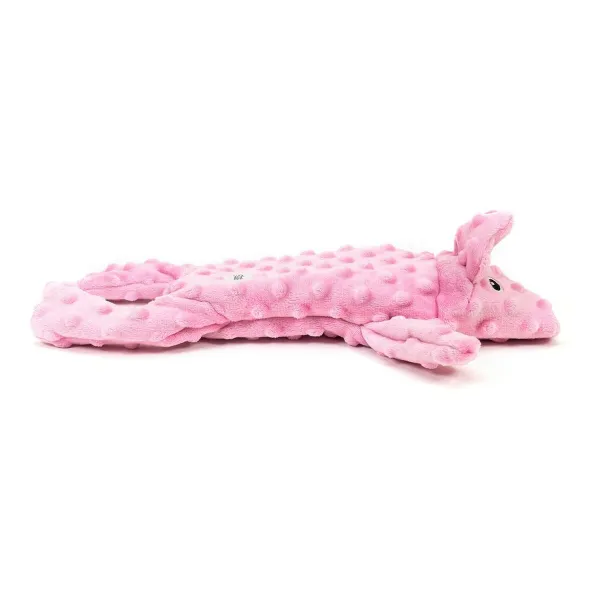 Mīkstā rotaļlieta suņiem Gloria Dogmonsters Rozā 100 % poliesters Cūka 34 x 9 cm