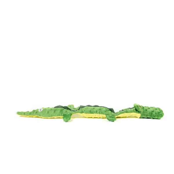 Minkštas žaislas šunims Gloria Dogmonsters Žalia 100 % poliesteris Krokodilas 65 x 5 x 6 cm