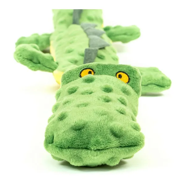 Minkštas žaislas šunims Gloria Dogmonsters Žalia 100 % poliesteris Krokodilas 65 x 5 x 6 cm