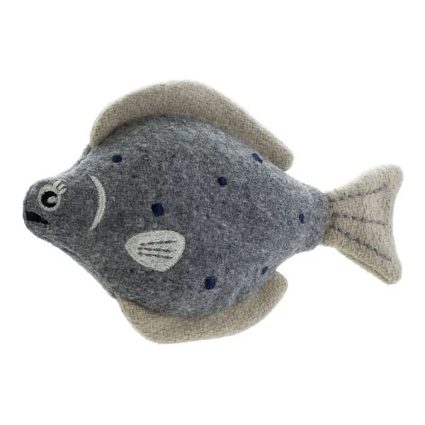 Soft toy for dogs Hunter Skagen Grey Polyester Fish