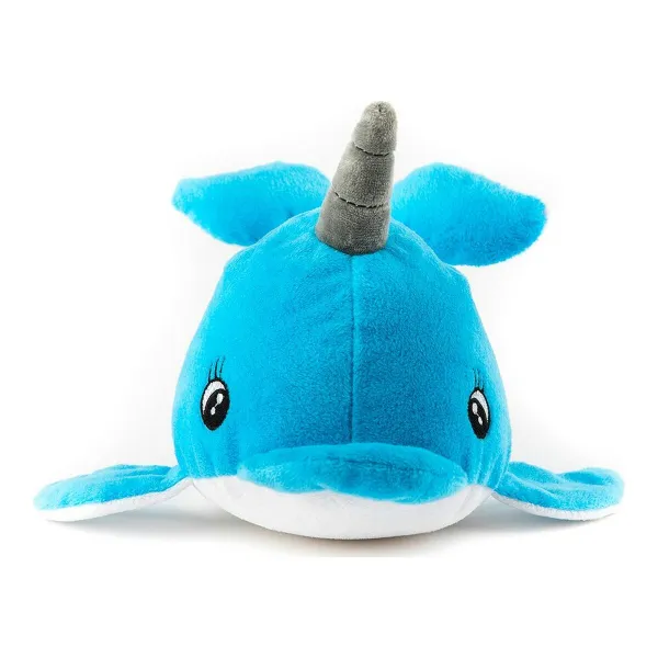 Minkštas žaislas šunims Gloria Nuka 11 x 25 x 13 cm Narwhal Poliesteris polipropileno