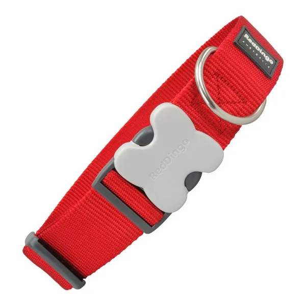 Koiran kaulapanta Red Dingo Tuotteen leveys Punainen (4 x 37-55 cm)