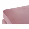 Jalkatuki DKD Home Decor Pinkki Polyesteri Moderni (55 x 55 x 30 cm)