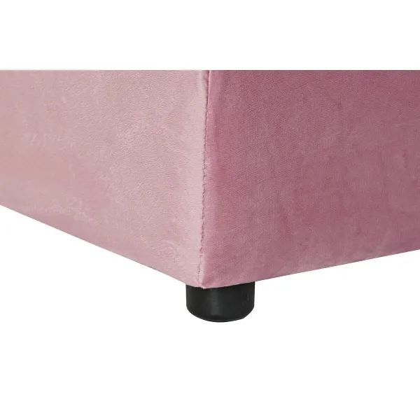 Pacelšanas Pedālis DKD Home Decor Rozā Poliesters Moderns (55 x 55 x 30 cm)