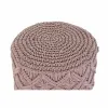Pacelšanas Pedālis DKD Home Decor 43 x 43 x 51 cm Koks Brūns Gaiši Rozā Auklu adīšanas māksla Boho