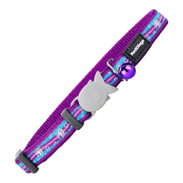 Kissan kaulapanta Red Dingo Style Purppura 20-32 cm Yksisarvinen