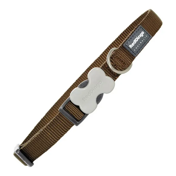 Koera kaelarihm Red Dingo Pruun (2,5 x 41-63 cm)
