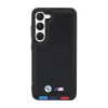 BMW Leather Hot Stamp Tricolor - Case for Samsung Galaxy S23+ (Black)