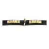 Dog collar Gloria Duna Black Golden (55 x 2.5 cm)