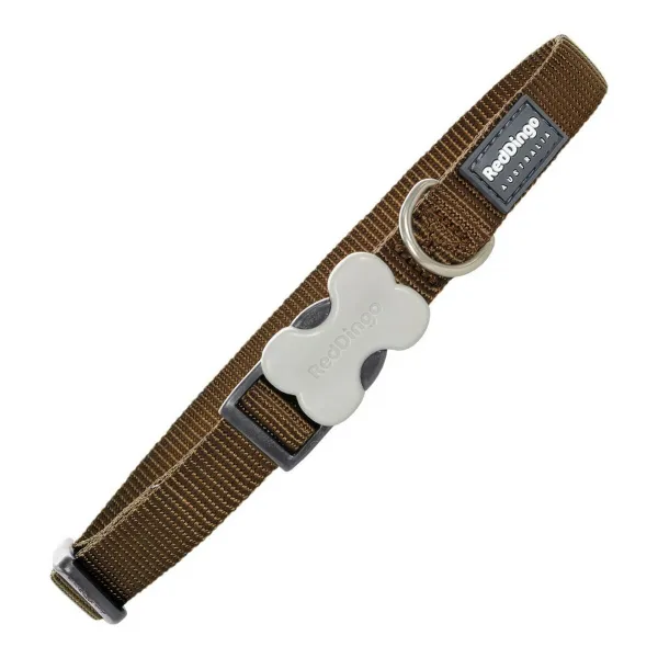 Koera kaelarihm Red Dingo Pruun (1,2 x 20-32 cm)