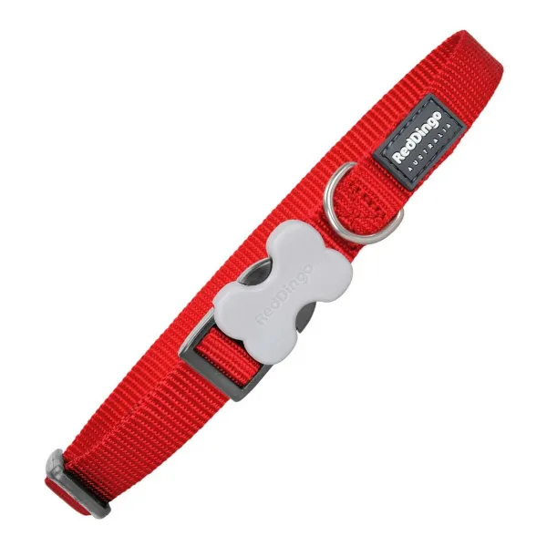 Собачий ошейник Red Dingo Красный 31-47 cm