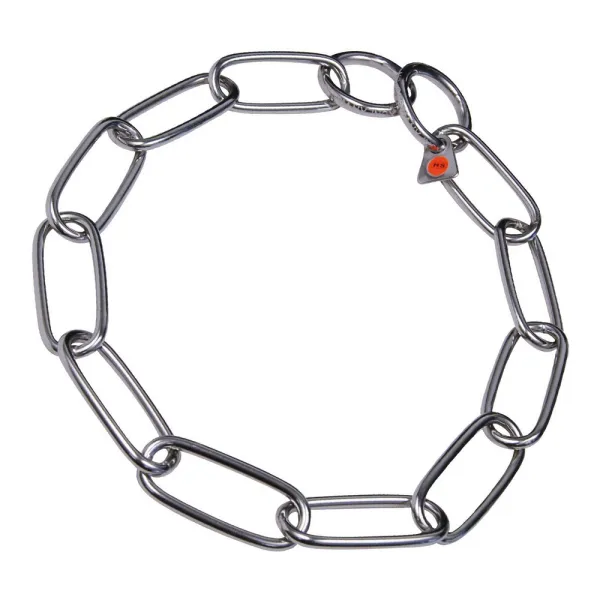 Собачий ошейник Hs Sprenger Серебристый Длинный Звенья (71 cm)