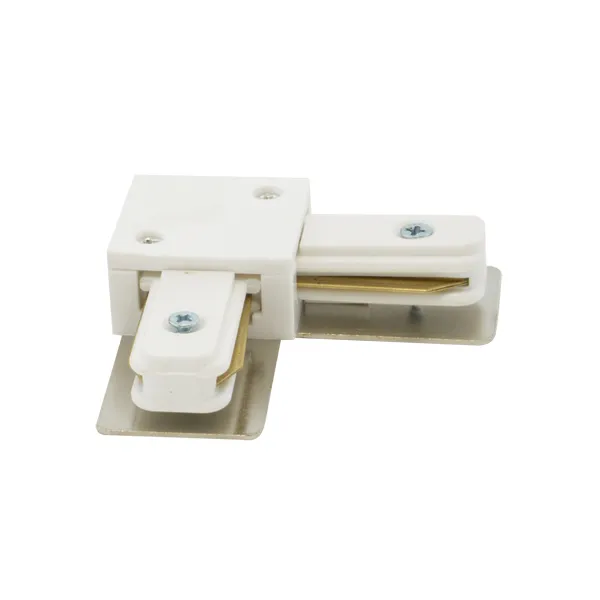 CONNECTOR L WHITE