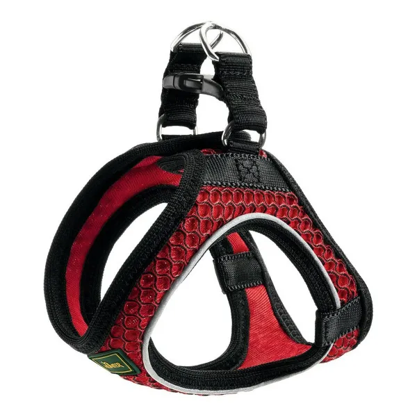 Suņu drošības siksna Hunter Hilo-Comfort Sarkans S (42-48 cm)