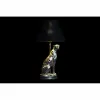 Stalinė lempa DKD Home Decor Sidabras Juoda Auksinis 26 x 26 x 46 cm Derva 220 V 50 W (2 vnt.)