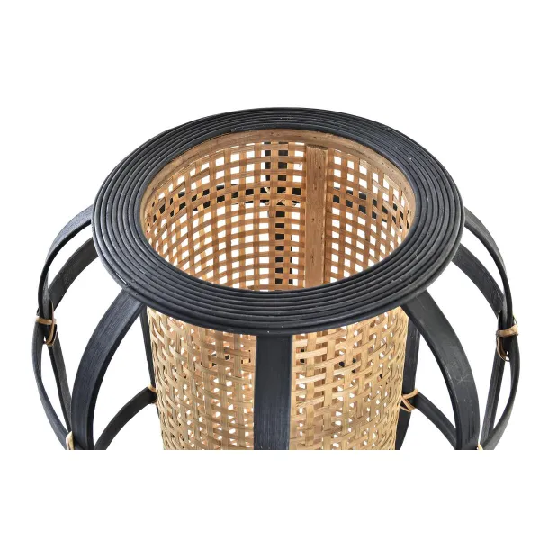 Galda lampa DKD Home Decor Melns Brūns Koloniāls 220 V 50 W (31 x 31 x 51 cm)
