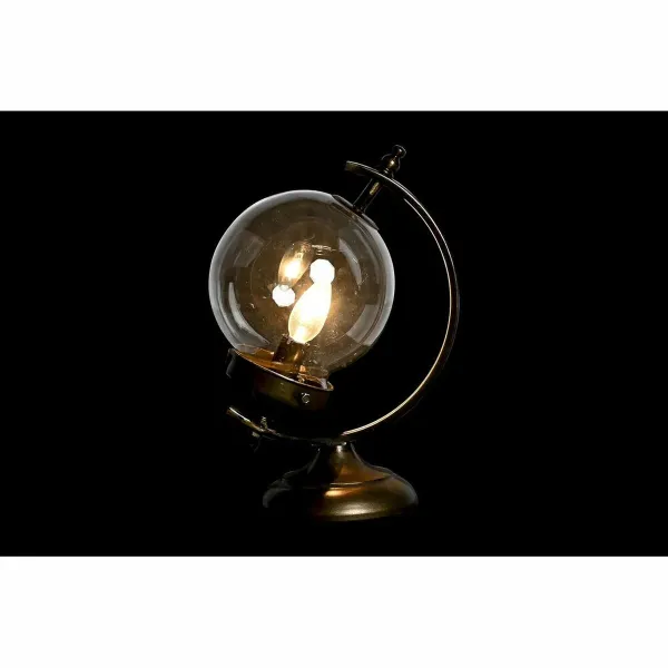 Stalinė lempa DKD Home Decor 25W Auksinis Vintage 220 V (25 x 20 x 36 cm)
