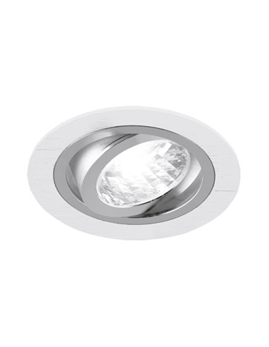 ALUM C Белый/CHROME Точечный потолочный светильник