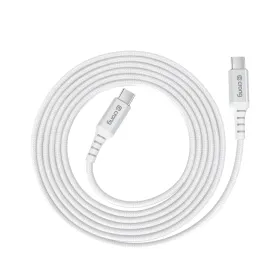 Crong Armor Link - 60W PD 3A USB-C to USB-C Cable 150cm (White)