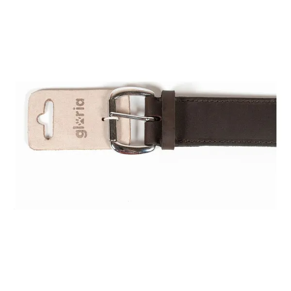 Suņa kaklasiksna Gloria Brūns (80 x 4 cm)